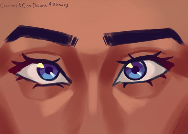 Eye banner inspired by Arcane