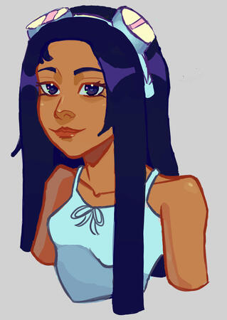 Cute Girl Base Color