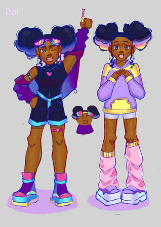 Deluxe Refrence Sheet (Although there isn't a head shot here, there will be in a request)