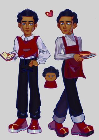 Deluxe Refrence Sheet (Although there isn't a head shot here, there will be in a request)